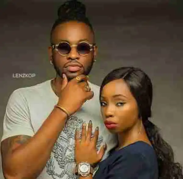 BBNaija: Loved Up Photo Of Teddy-A And Bambam